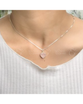 Mặt Đá Trái Tim Thô  Citrine, Rose Quartz - belovedbeyond.com