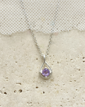 Mặt Đá Vô Cực  Citrine, Amethyst, Topaz Trắng - belovedbeyond.com