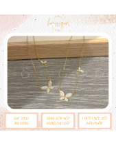 Dây Chuyền Bạc S925 Họa Tiết Bướm - belovedbeyond.com