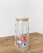 Ly Thủy Tinh  In Decal Họa Tiết - belovedbeyond.com