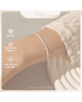 Lắc Tay Bạc Trơn S925 Đơn Giản, Tinh Tế - belovedbeyond.com