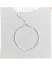 Lắc Tay Bạc Trơn S925 Đơn Giản, Tinh Tế - belovedbeyond.com