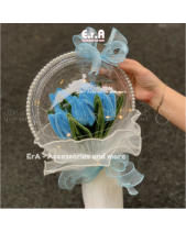 [Tự Làm - Làm Sẵn] Bó Hoa Tulip Kẽm Nhung Handmade - belovedbeyond.com
