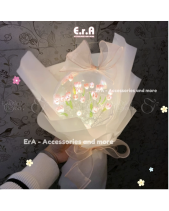 Set Tự Làm Bó Hoa Tulip Bóng Cầu Tròn Handmade - belovedbeyond.com
