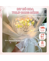 Set Tự Làm Bó Hoa Tulip Bóng Cầu Tròn Handmade - belovedbeyond.com