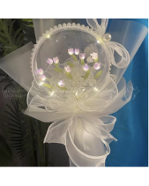 Set Tự Làm Bó Hoa Tulip Bóng Cầu Tròn Handmade - belovedbeyond.com
