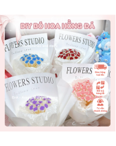 Set Tự Làm Bó Hoa Hồng Đá Handmade Quà Tặng - belovedbeyond.com