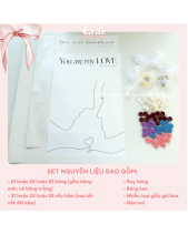 Set Tự Làm Bó Hoa Hồng Đá Handmade Quà Tặng - belovedbeyond.com