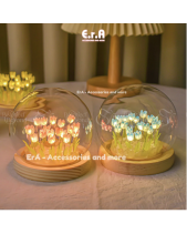 Đèn Hoa Tulip Tròn Handmade, Đèn Hoa Tuylip - belovedbeyond.com