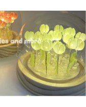 Đèn Hoa Tulip Tròn Handmade, Đèn Hoa Tuylip - belovedbeyond.com