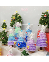 Cây Thông Noel Kẽm Nhung / Set Nguyên Liệu Tự Làm - belovedbeyond.com