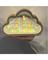 [Tự Làm - Làm Sẵn] Đèn Tulip Hình Đám Mây Gương - belovedbeyond.com