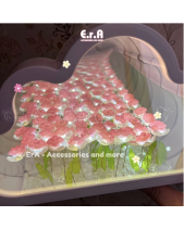 [Tự Làm - Làm Sẵn] Đèn Tulip Hình Đám Mây Gương - belovedbeyond.com