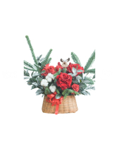 Giỏ Thông Tươi Noel 06 - belovedbeyond.com