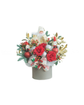 Giỏ Thông Tươi Noel 05 - belovedbeyond.com