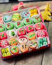 Set 25 Bánh Macaron Vẽ - belovedbeyond.com