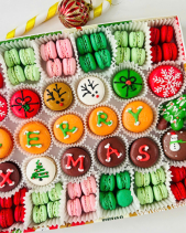 Set 30 Bánh Macaron Vẽ - belovedbeyond.com