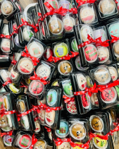 Set 2/4 Bánh Macaron Vẽ - belovedbeyond.com
