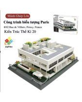 Lego Biệt Thự Villa Savoye - belovedbeyond.com