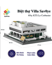 Lego Biệt Thự Villa Savoye - belovedbeyond.com