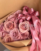 Bó Hoa Violet Roses - belovedbeyond.com