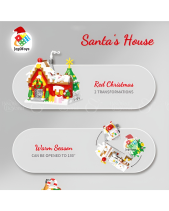 Lego Santa House - belovedbeyond.com
