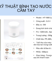 Bình Tạo Nước Hydrogen Cầm Tay - belovedbeyond.com