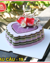 Bánh Kem Rau Câu (Cốt: Sữa Dừa, Lá Dứa, Lá Cẩm) - belovedbeyond.com