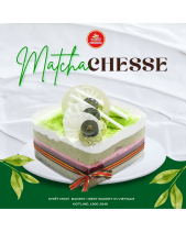 Bánh Kem Matcha Cheese (Truyền Thống) - belovedbeyond.com
