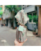 Set Qùa Quất Sành Kèm Gói Khăn Vải Xinh Xắn - belovedbeyond.com