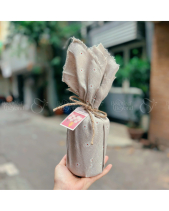 Set Qùa Chanh Sành Kèm Gói Khăn Vải Xinh Xắn - belovedbeyond.com