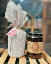 Set Qùa Chanh Sành Kèm Gói Khăn Vải Xinh Xắn - belovedbeyond.com