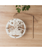 Lồng Đèn Gỗ Tô Màu Trung Thu - belovedbeyond.com