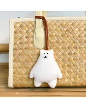 Set Túi Hộp Cỏ Bàng Latte Kem Gấu 4Season - belovedbeyond.com