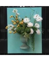 Tranh Hoa Lê Lớn - Xanh Ngọc - Lc - belovedbeyond.com