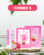 Combo 5: 1 Nước Tẩy Trang + 1 Hộp Mặt Nạ Thanhlong - belovedbeyond.com