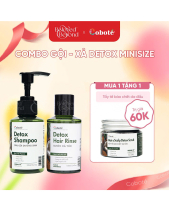 Combo Gội Xả Detox Minisize - belovedbeyond.com