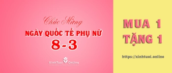 Chúc mừng Ngày Quốc Tế Phụ Nữ 8-3 | Mua 1 Tặng 1 - belovedbeyond.com