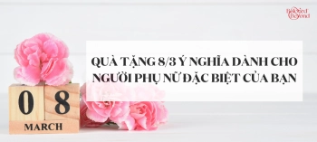 QUÀ TẶNG 8/3 Ý NGHĨA DÀNH CHO NGƯỜI PHỤ NỮ ĐẶC BIỆT CỦA BẠN  - belovedbeyond.com