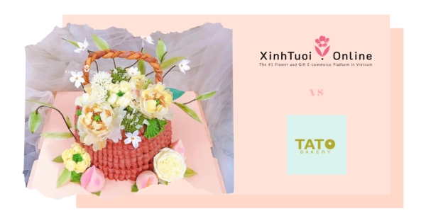Xinh Tươi Online x Tiệm Bánh Tato | Yêu thương được truyền tải từ chiếc bánh kem ngọt ngào - belovedbeyond.com