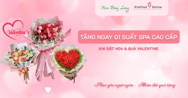 TẶNG NGAY 100 SUẤT SPA CAO CẤP CHO 100 ĐƠN HÀNG VALENTINE SỚM NHẤT - belovedbeyond.com