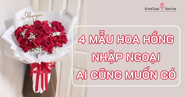 TOP 4 MẪU HOA HỒNG NGOẠI - MÓN QUÀ KỶ NIỆM TÌNH YÊU ĐẦY NGỌT NGÀO - belovedbeyond.com