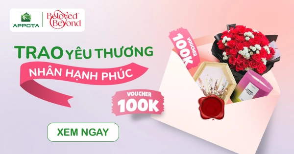 NGÀY CỦA NÀNG - MUA QUÀ GIÁ NHẸ TÊNH CÙNG VÍ APPOTA - belovedbeyond.com