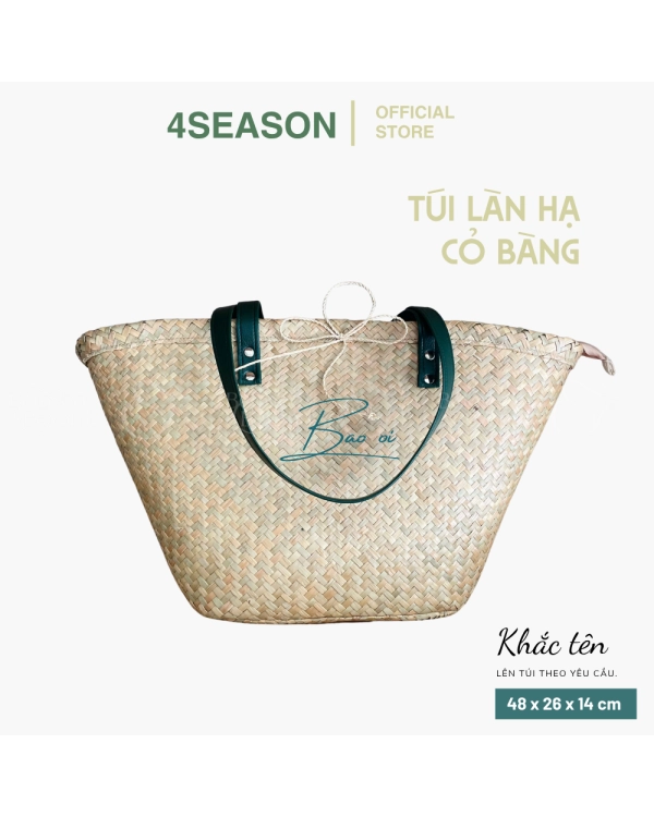 Túi Làn Hạ Cỏ Bàng 4Season - belovedbeyond.com