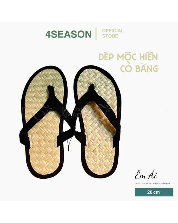 Dép Cỏ Bàng Mộc Hiên 4Season - belovedbeyond.com