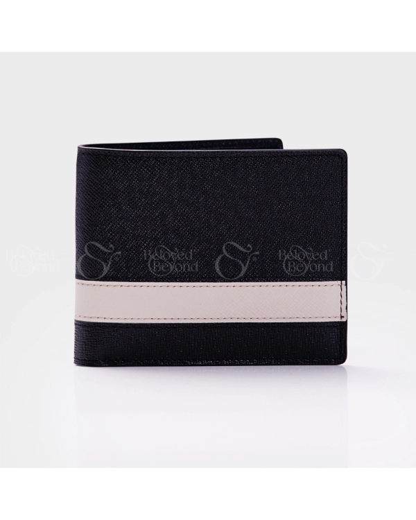 Ví Nam Da Bò Saffiano Phối Màu Phong Cách Dfa261 - belovedbeyond.com