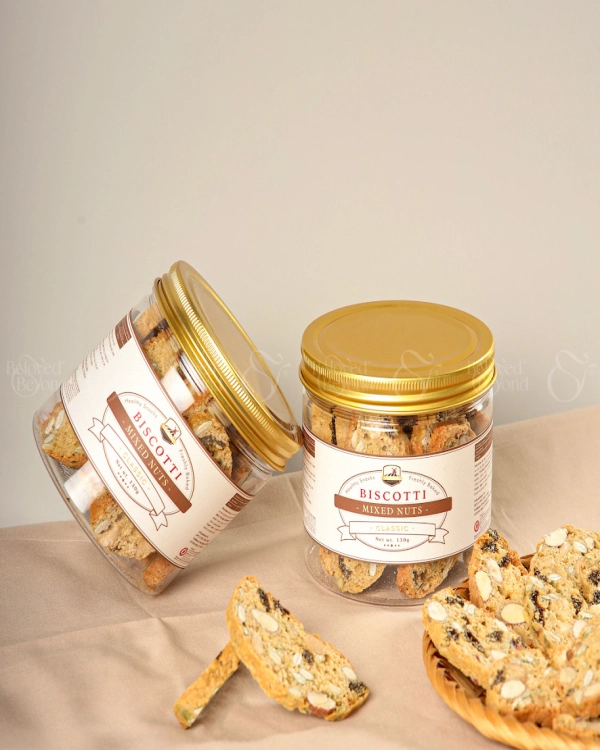 Bánh Biscotti Mixed Nuts - belovedbeyond.com