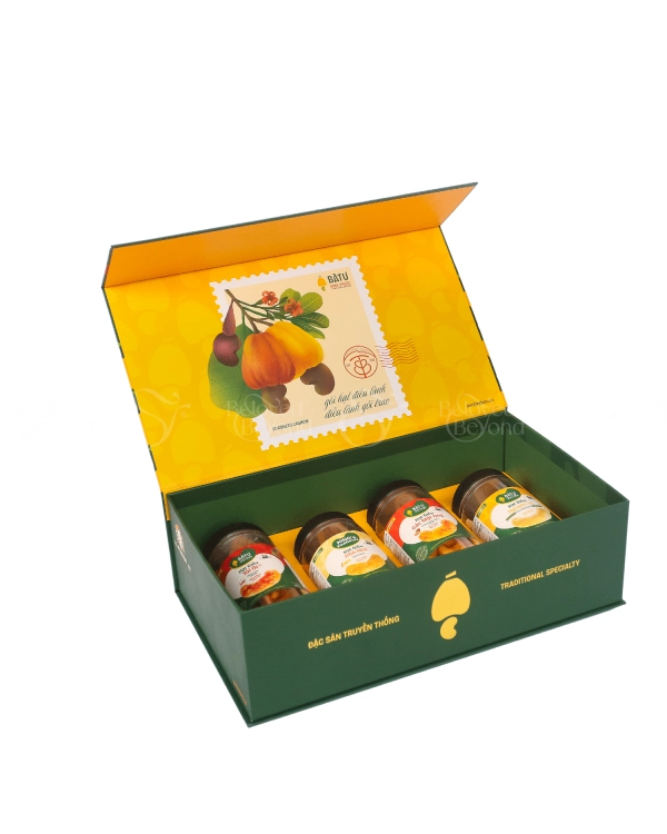 Hộp Quà Set 4 Hộp Cao Hạt Điều Bà Tư Bình Phước - belovedbeyond.com