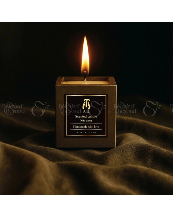 Nến Thơm Sơn Mài Vuông Arté - belovedbeyond.com