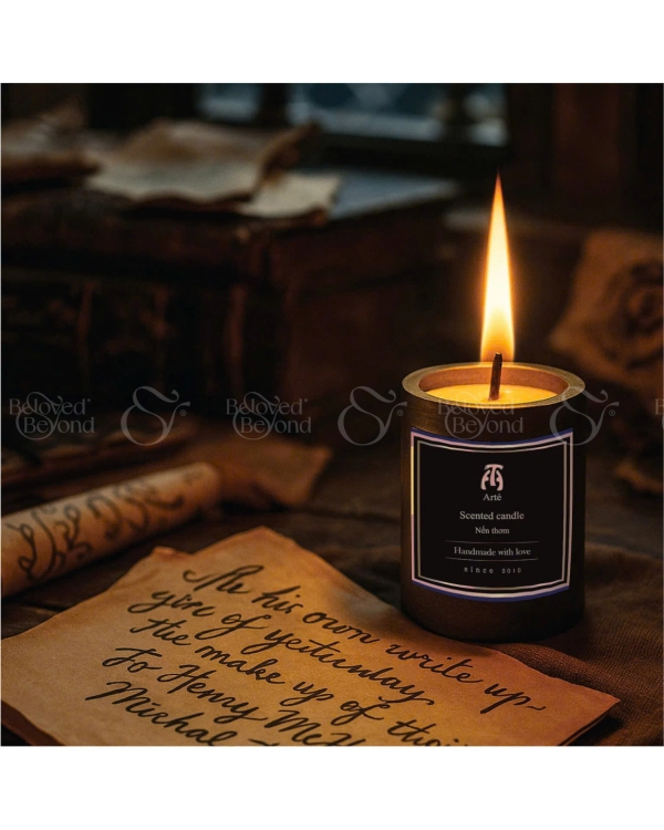 Nến Thơm Sơn Mài Tròn Arté - belovedbeyond.com